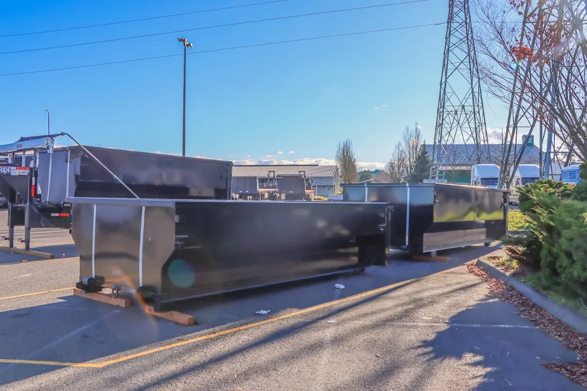 Professional dumpster rental and junk removal service in Groesbeck