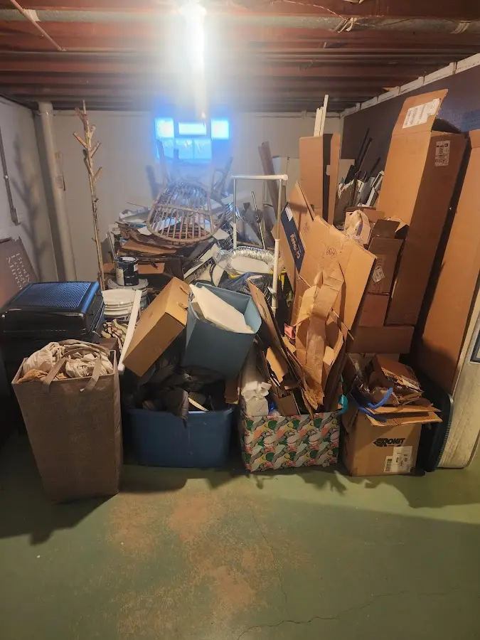 Roll-off dumpster container at job site for Construction Dumpster Rental in Groesbeck